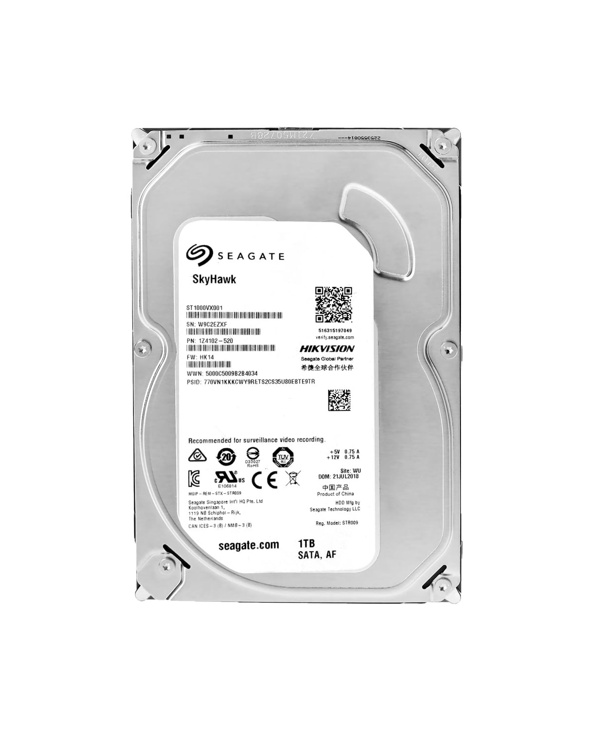 Disco duro Seagate 1TB HDD